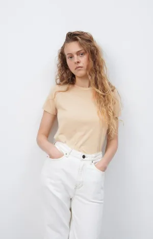 WOMEN'S T-SHIRT SS GAMIPY - SAND