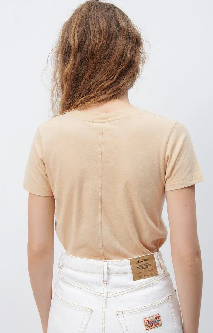 WOMEN'S T-SHIRT SS GAMIPY - SAND