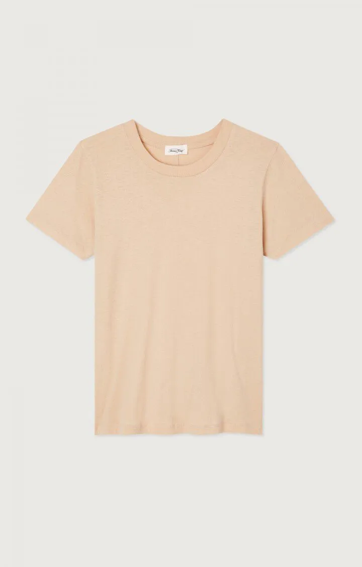 WOMEN'S T-SHIRT SS GAMIPY - SAND