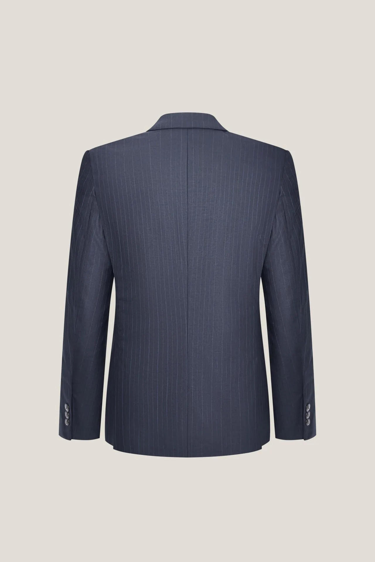 Wool Blend Smart Fit Stripe Suit Blazer