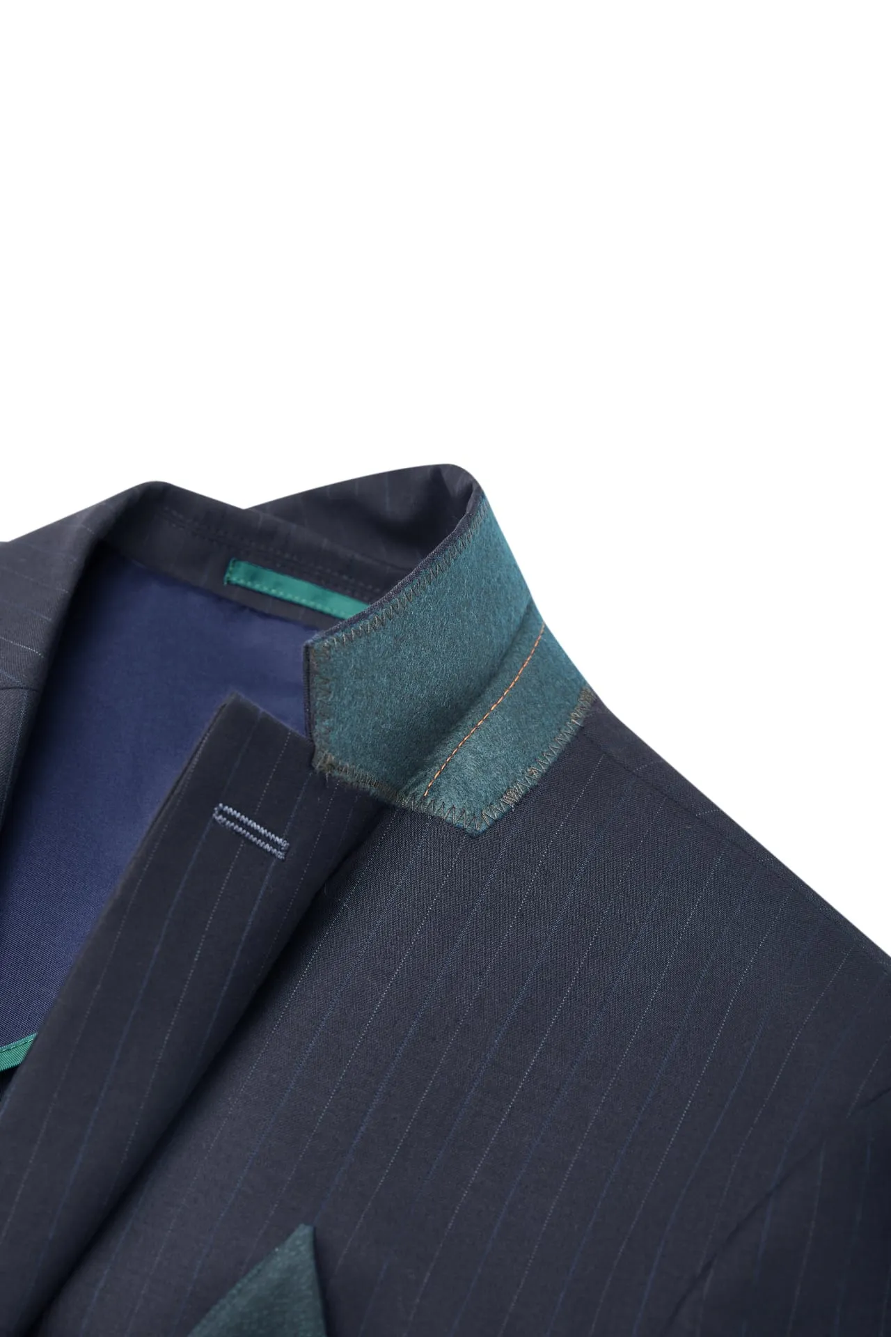 Wool Blend Smart Fit Stripe Suit Blazer