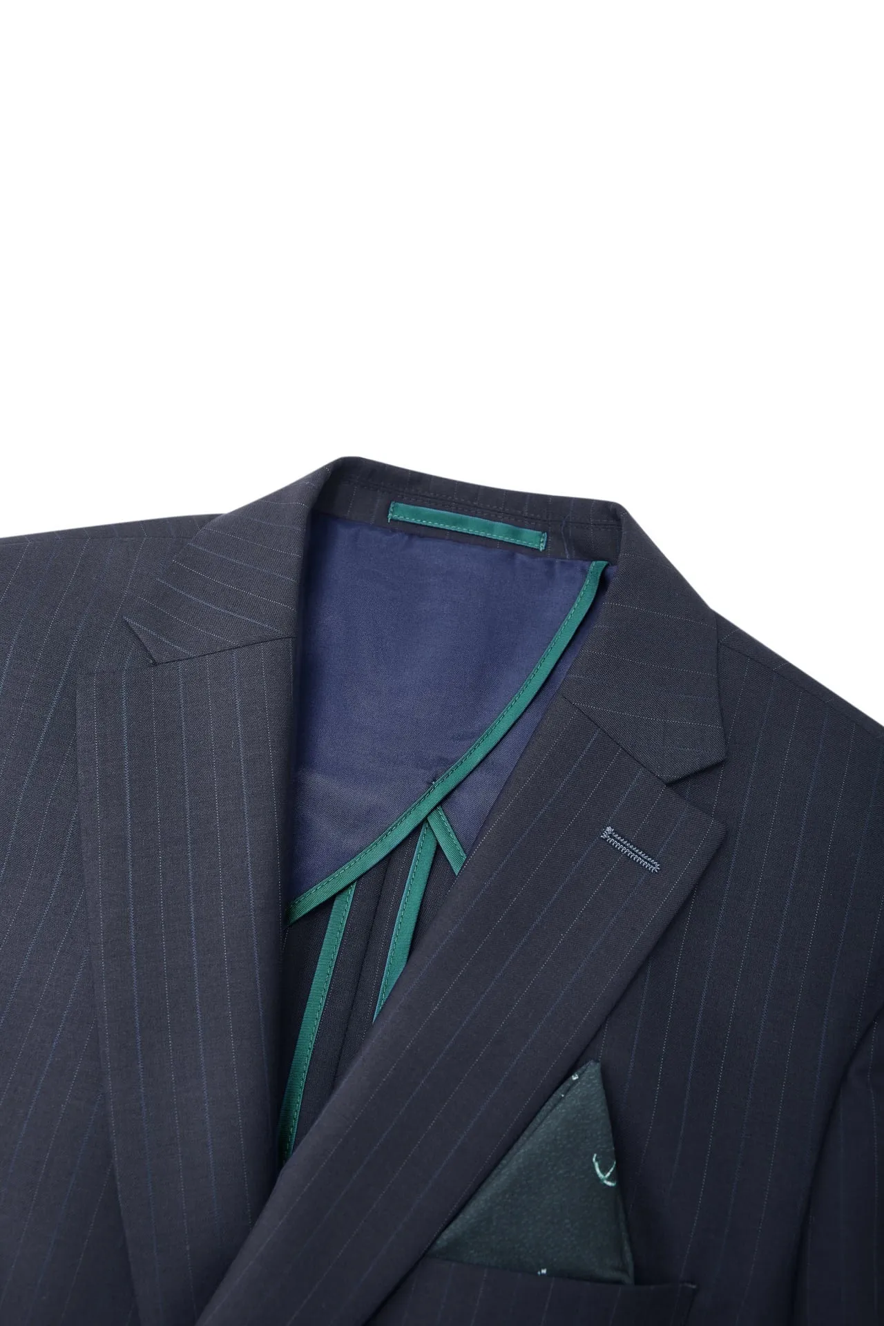 Wool Blend Smart Fit Stripe Suit Blazer