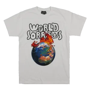 World On Fire Tee (White)