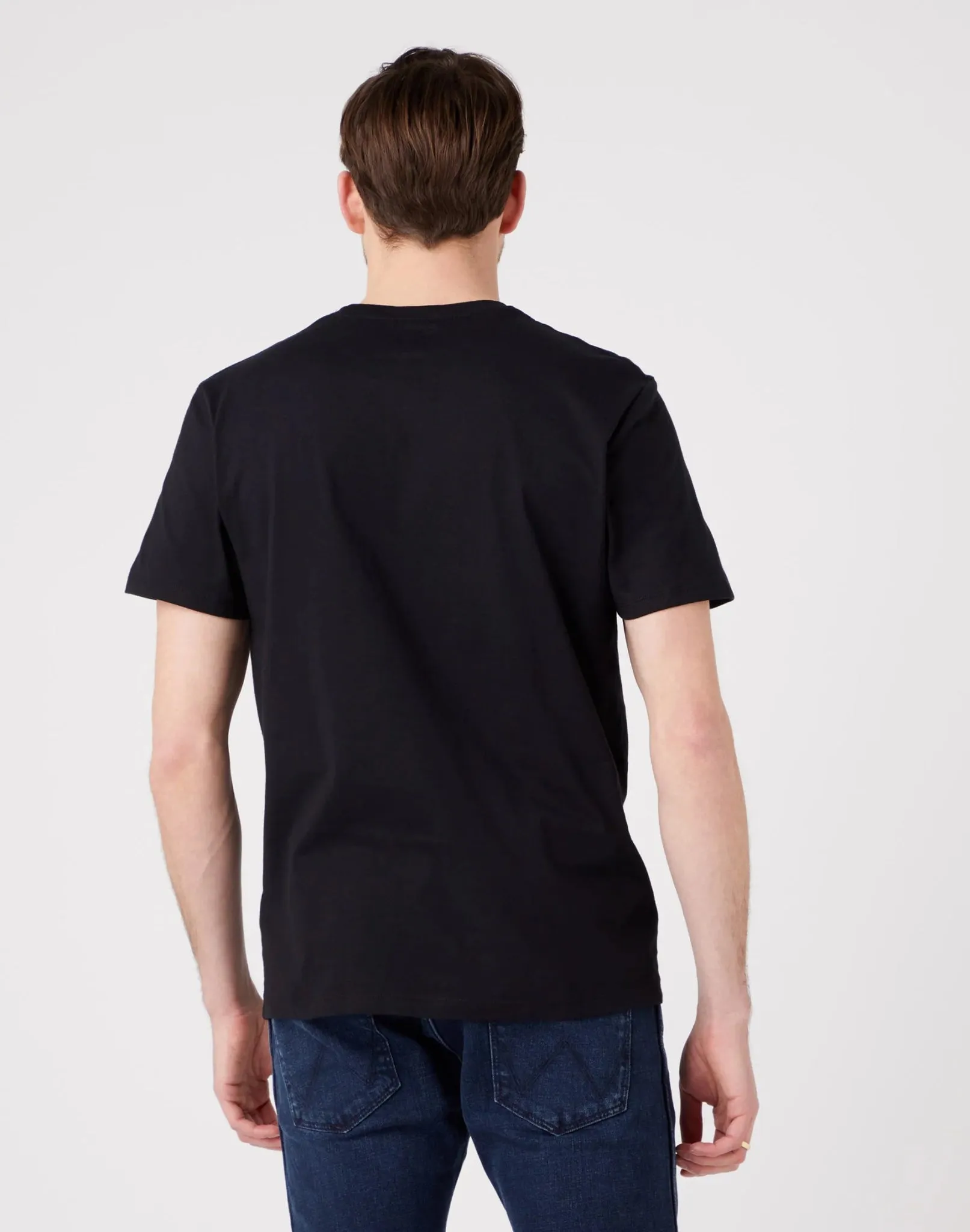 Wrangler Men's 2 Pack T-Shirt In Black and White