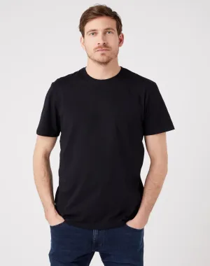 Wrangler Men's 2 Pack T-Shirt In Black and White