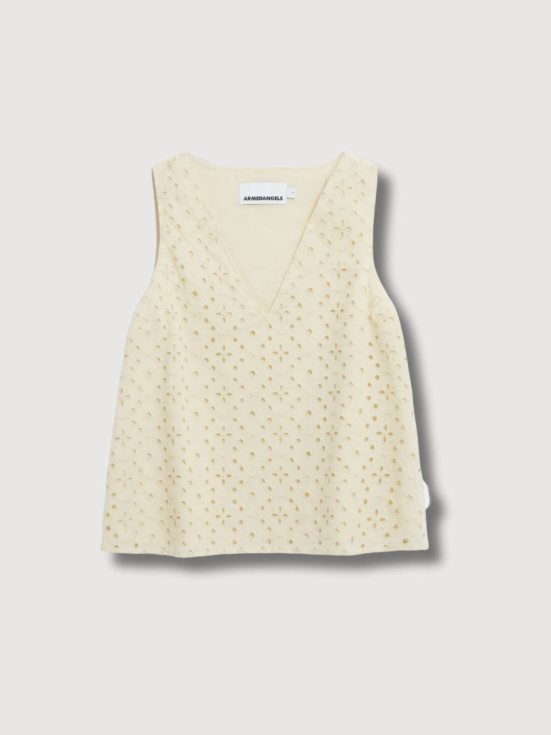 Yalinaa Broidery Summer Hay T-Shirt | Armedangels