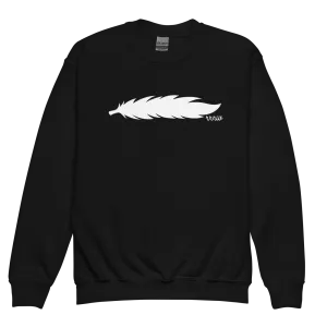Youth Feather Sweatshirt (black)