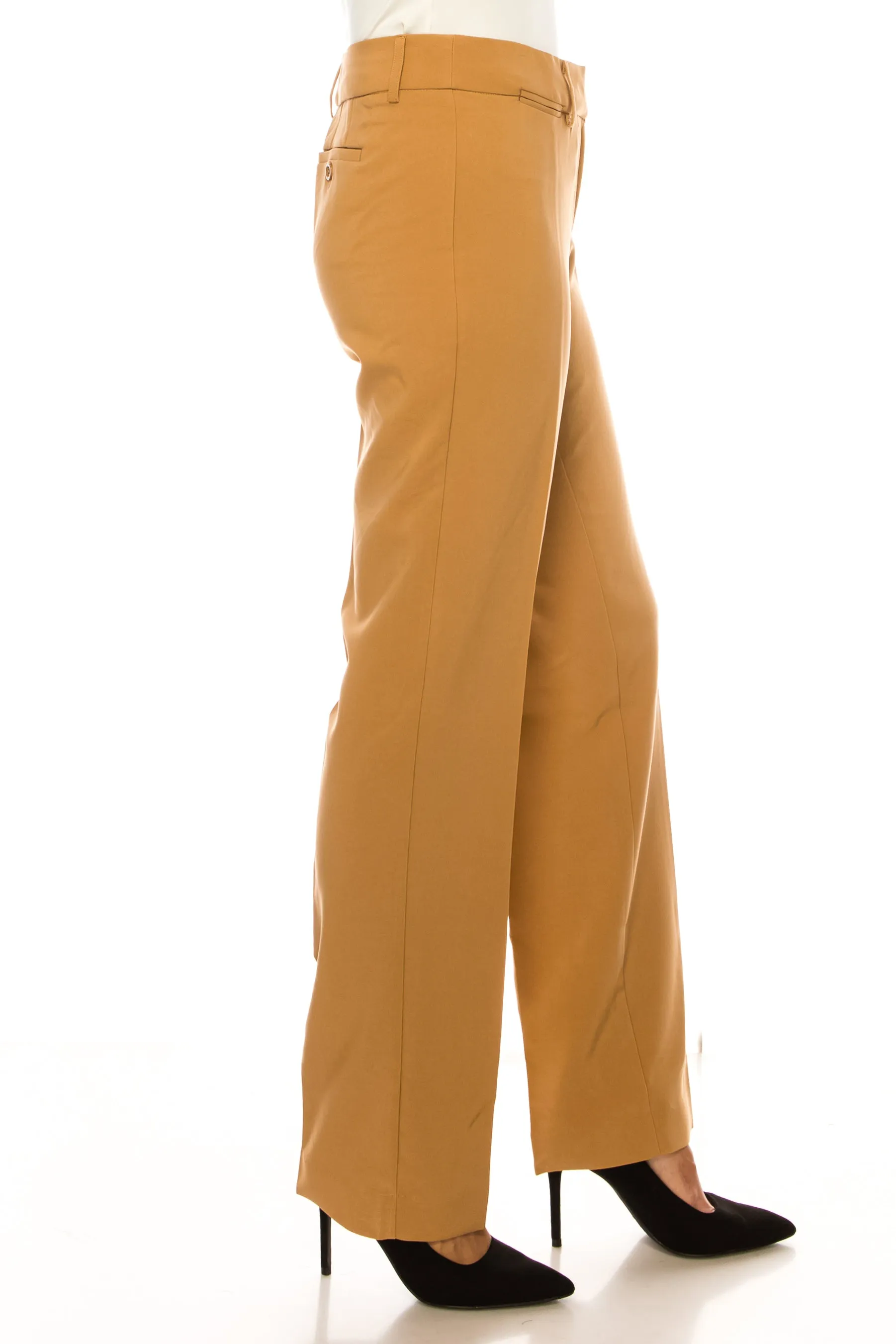 Zac & Rachel Straight Leg Zip Up Pants