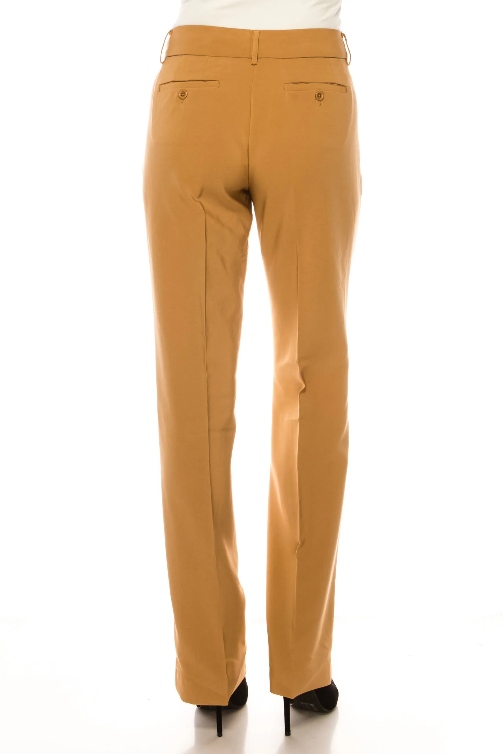 Zac & Rachel Straight Leg Zip Up Pants