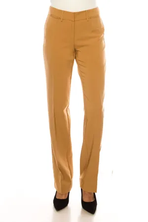 Zac & Rachel Straight Leg Zip Up Pants